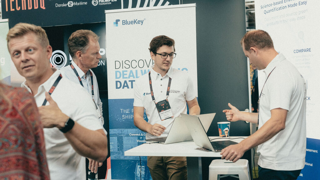 BlueKey stand at techBBQ