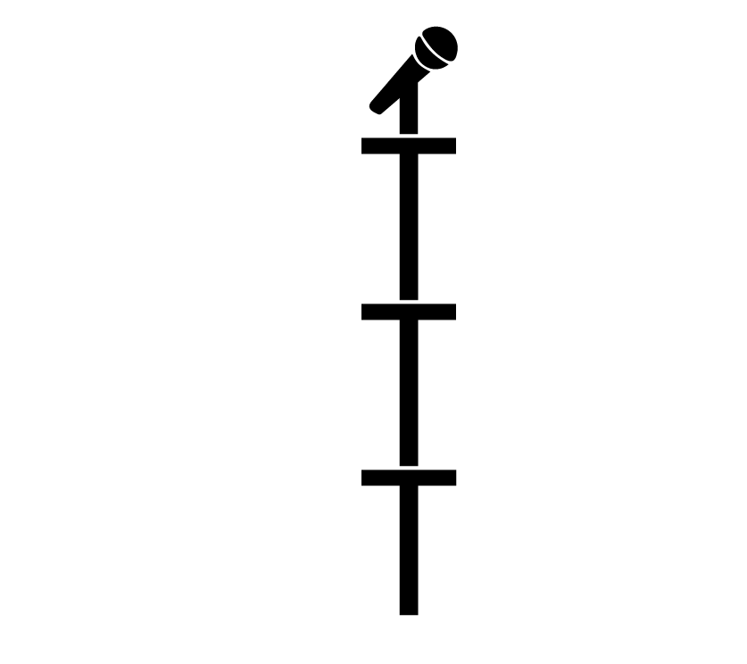 North Star Pitch logo in white and black