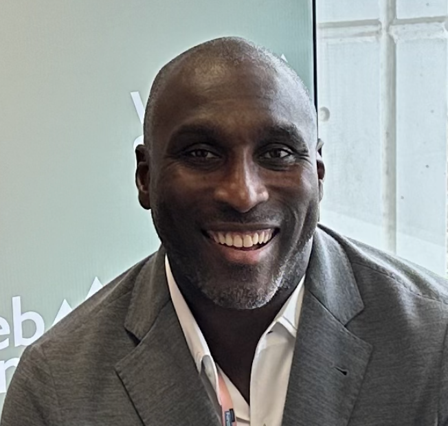 Sol Campbell at websummit
