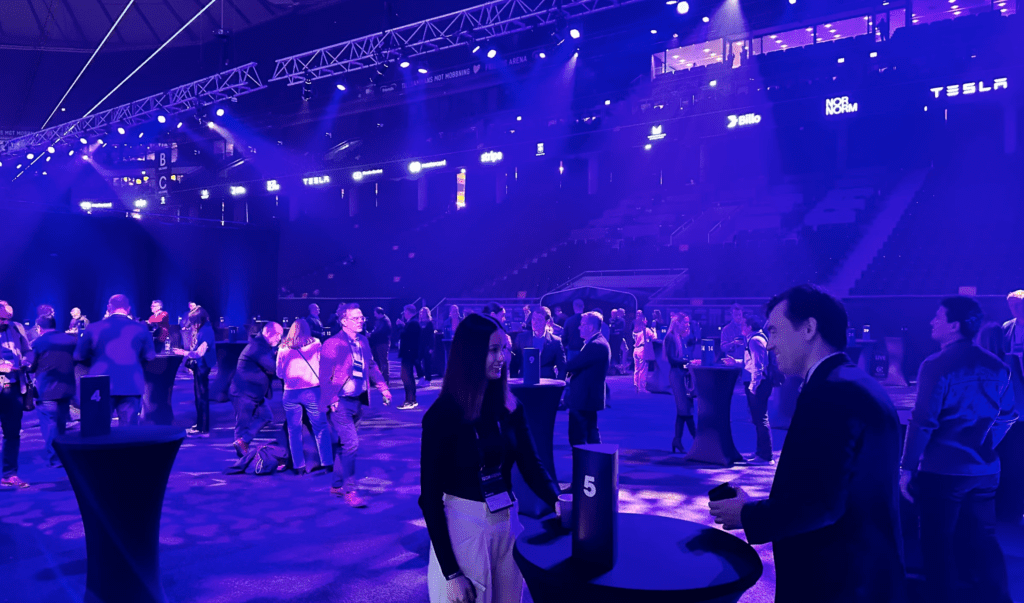 Matchmaking Area at the Tech Arena 2024