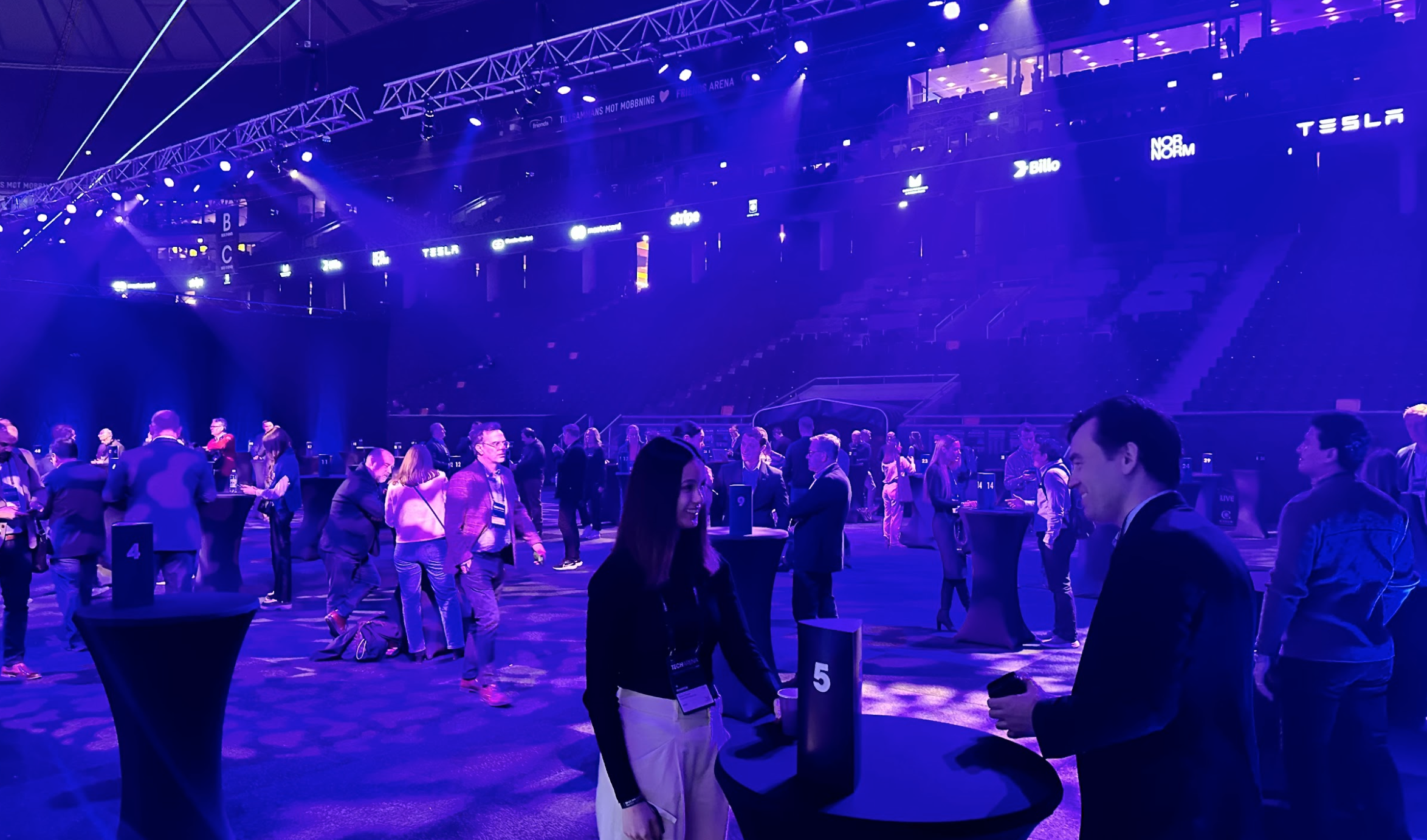 Matchmaking Area at the Tech Arena 2024