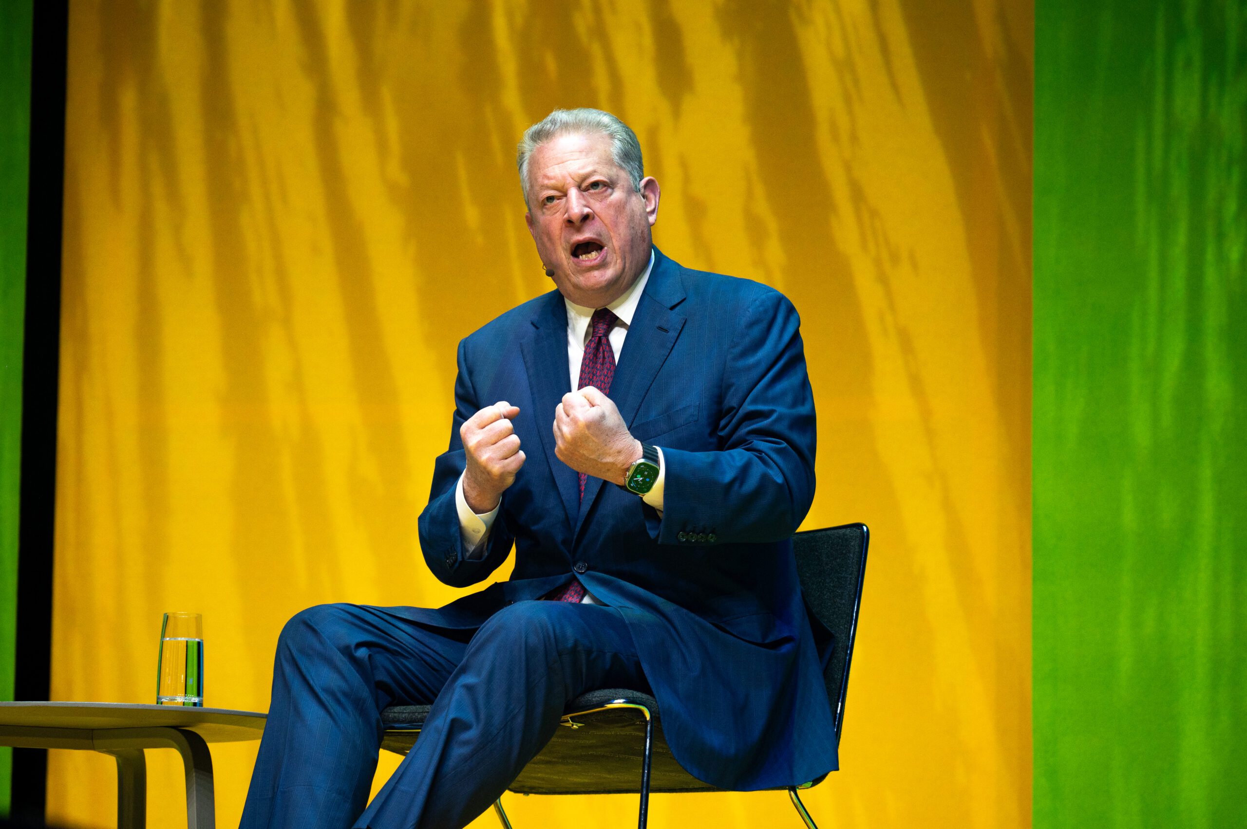 Al Gore during a speech