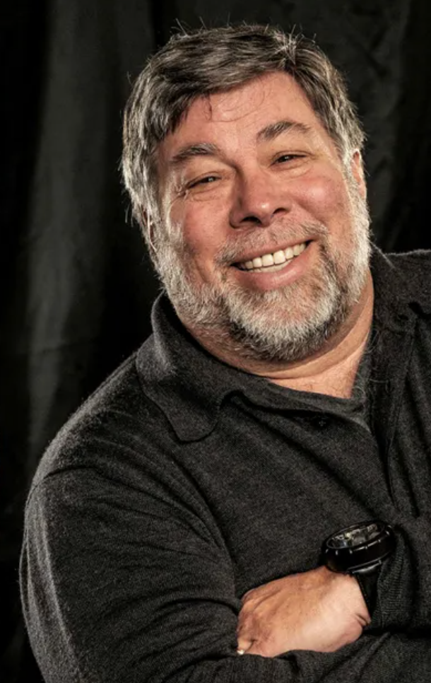 portrait picture of Steve Wozniak, Apple co-funder and philanthropist