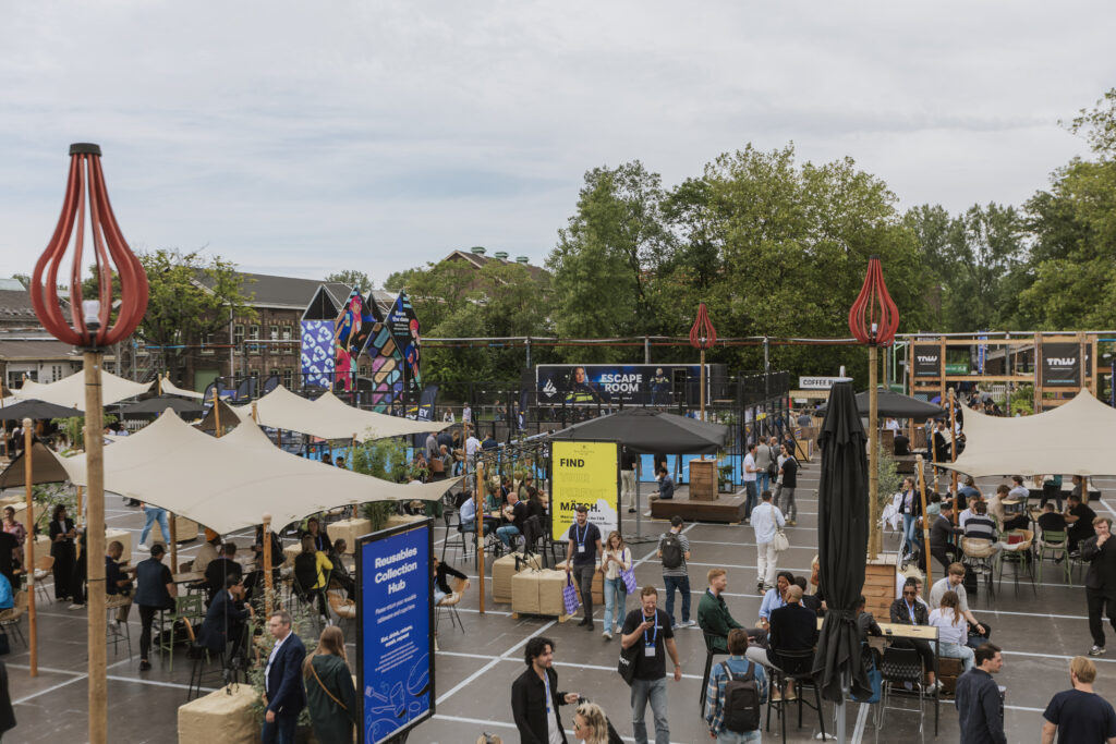 Outdoor area of the Tech Arene 2024