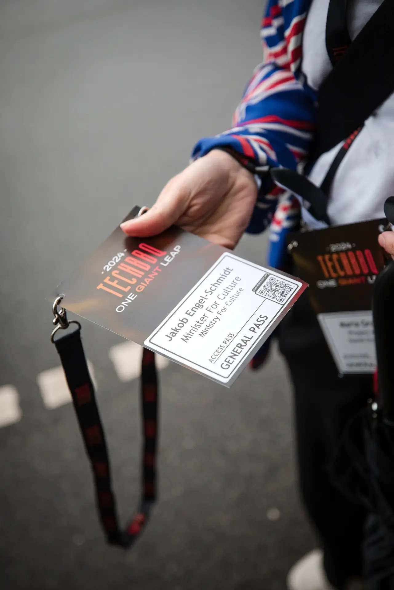 Collecting your badge