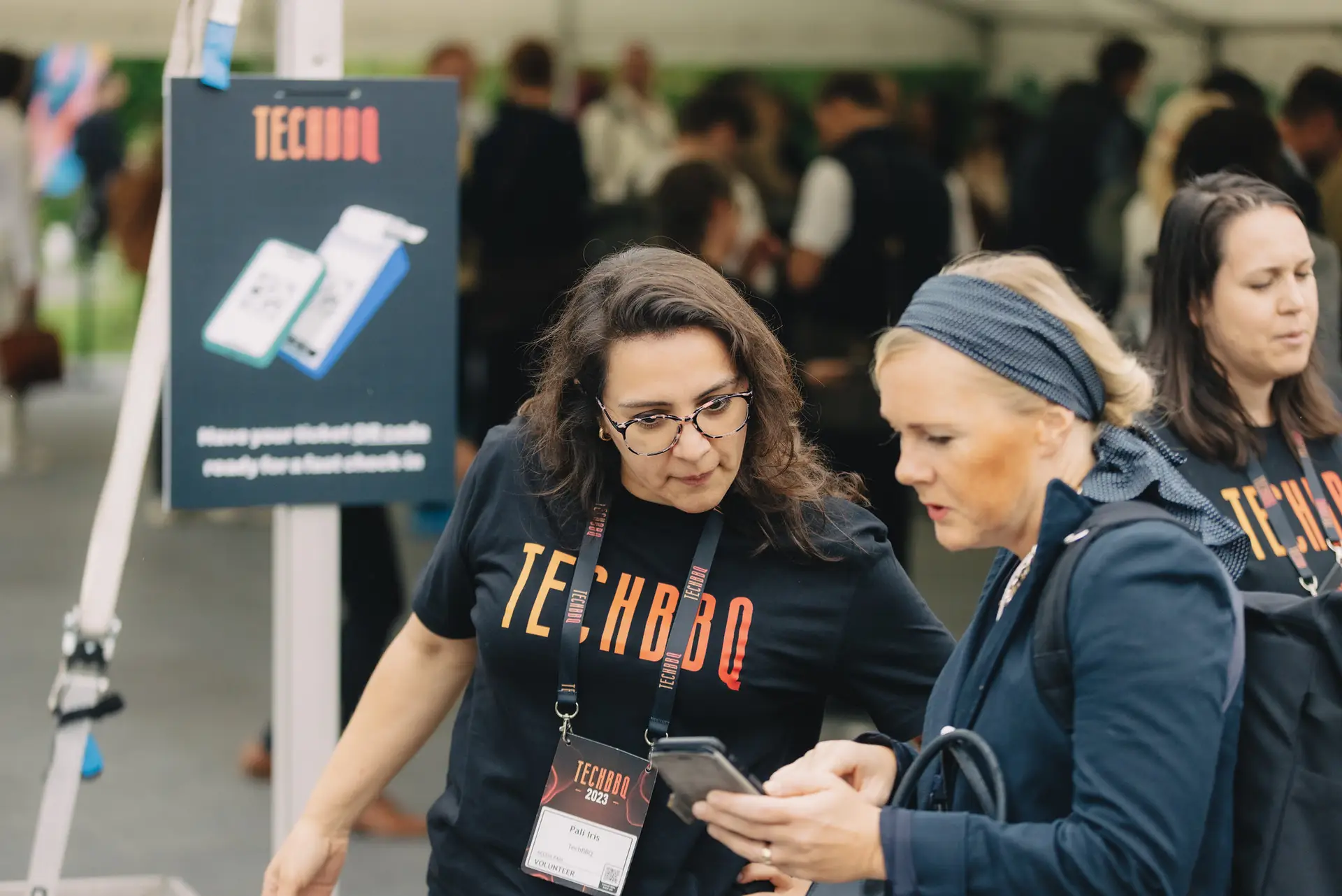 A cashless event